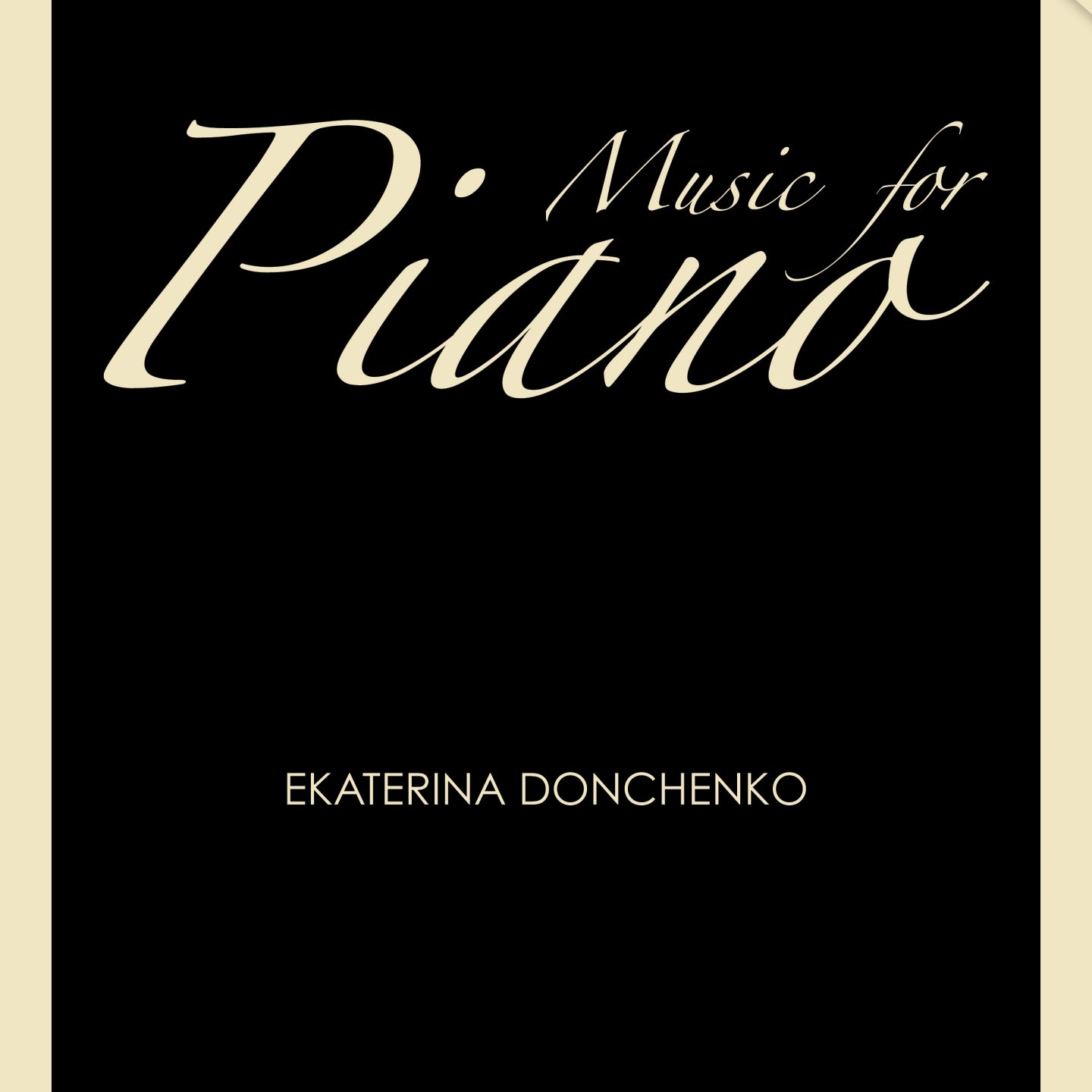 Music for Piano + CD